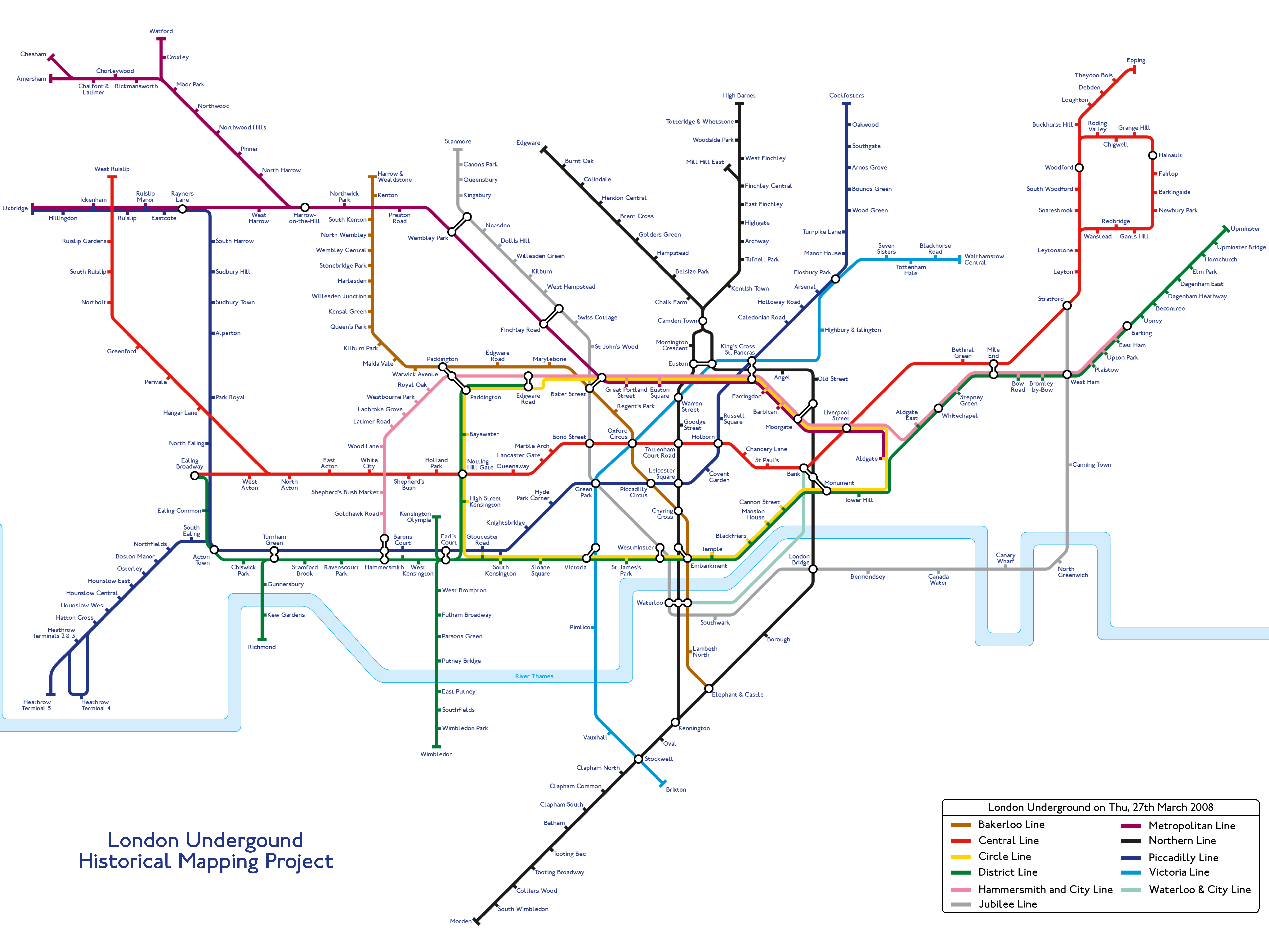 27 March 2008 Map